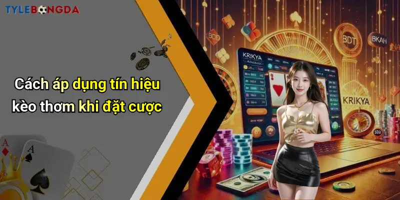 Cách áp dụng tín hiệu kèo thơm khi đặt cược