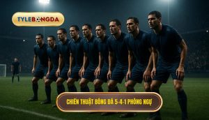Chiến thuật bóng đá 5-4-1 phòng ngự
