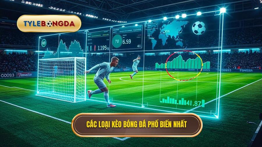 Các loại kèo bóng đá ăn tiền phổ biến nhất hiện nay